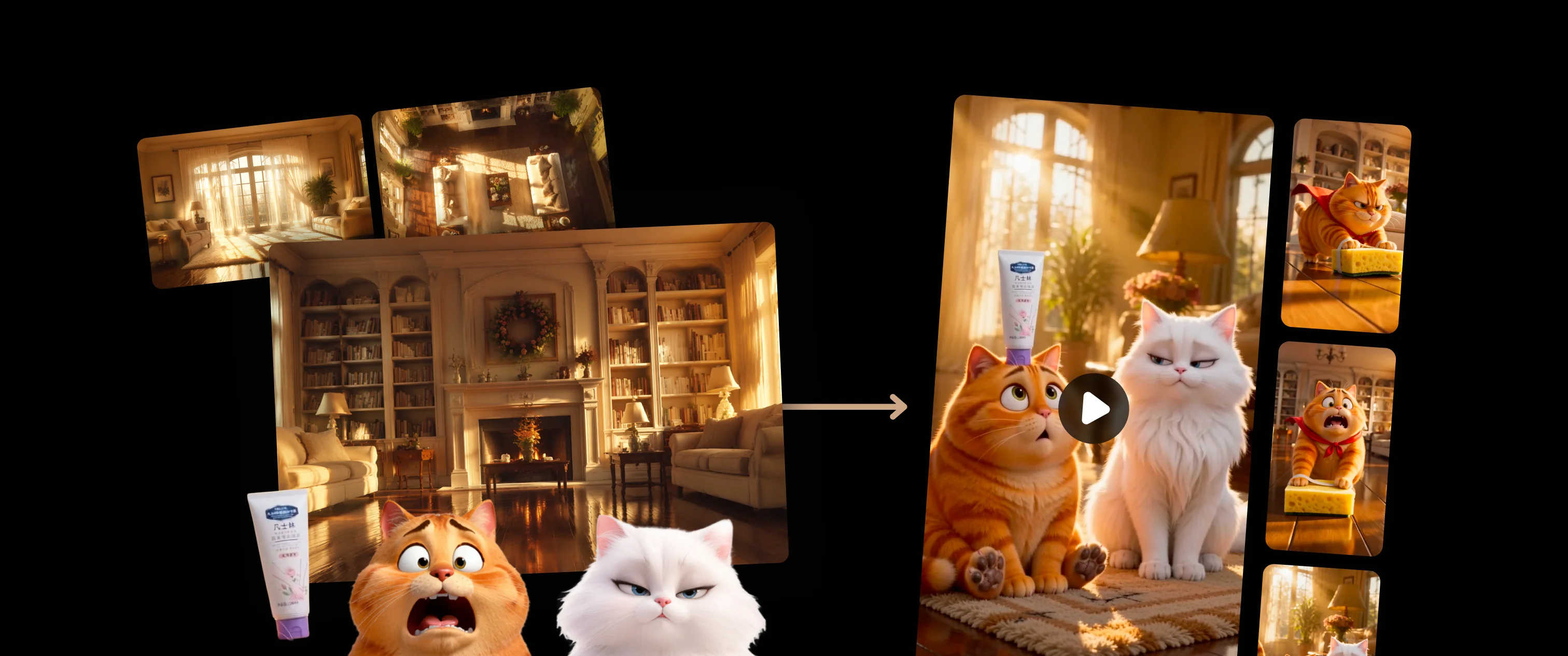 AIGC e-commerce advertisement video examples
