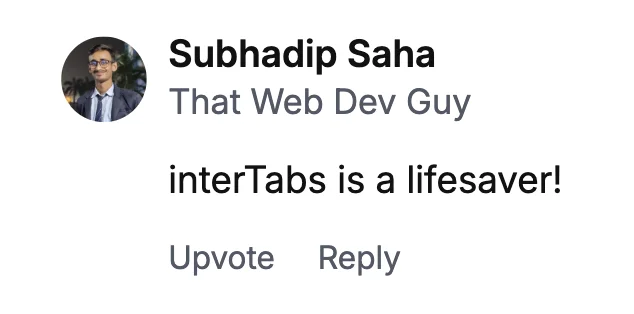 User feedback – Subhadip Saha